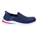 Mocasines Skechers zapatos Hombre modelo Slip-ins Delson 3.0 Azul 