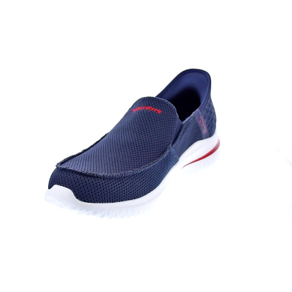 Mocasines Skechers zapatos Hombre modelo Slip-ins Delson 3.0 Azul 