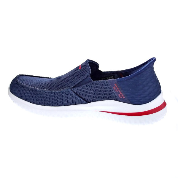 Mocasines Skechers zapatos Hombre modelo Slip-ins Delson 3.0 Azul 