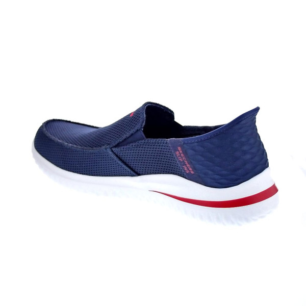 Mocasines Skechers zapatos Hombre modelo Slip-ins Delson 3.0 Azul 