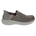Mocasines Skechers zapatos Hombre modelo Slip-ins Parson Ralven Marrón 
