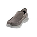 Mocasines Skechers zapatos Hombre modelo Slip-ins Parson Ralven Marrón 