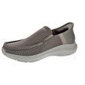 Mocasines Skechers zapatos Hombre modelo Slip-ins Parson Ralven Marrón 