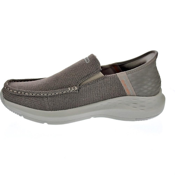 Mocasines Skechers zapatos Hombre modelo Slip-ins Parson Ralven Marrón 