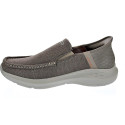 Mocasines Skechers zapatos Hombre modelo Slip-ins Parson Ralven Marrón 