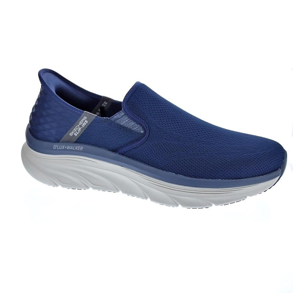 Mocasines Skechers zapatos Hombre modelo Slip-ins D Lux Walker Azul 