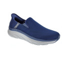 Mocasines Skechers zapatos Hombre modelo Slip-ins D Lux Walker Azul 