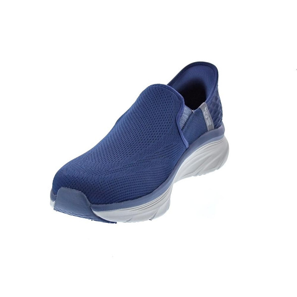 Mocasines Skechers zapatos Hombre modelo Slip-ins D Lux Walker Azul 