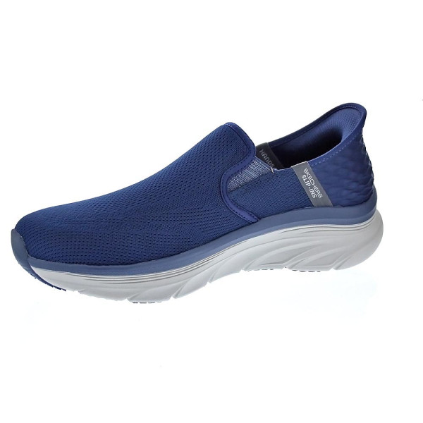 Mocasines Skechers zapatos Hombre modelo Slip-ins D Lux Walker Azul 