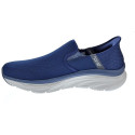 Mocasines Skechers zapatos Hombre modelo Slip-ins D Lux Walker Azul 