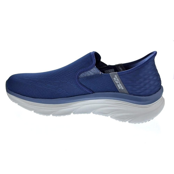 Mocasines Skechers zapatos Hombre modelo Slip-ins D Lux Walker Azul 