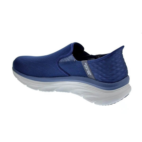 Mocasines Skechers zapatos Hombre modelo Slip-ins D Lux Walker Azul 