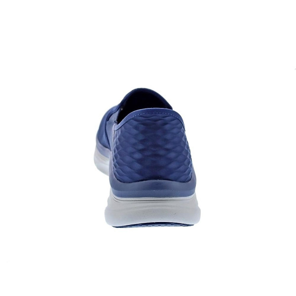 Mocasines Skechers zapatos Hombre modelo Slip-ins D Lux Walker Azul 