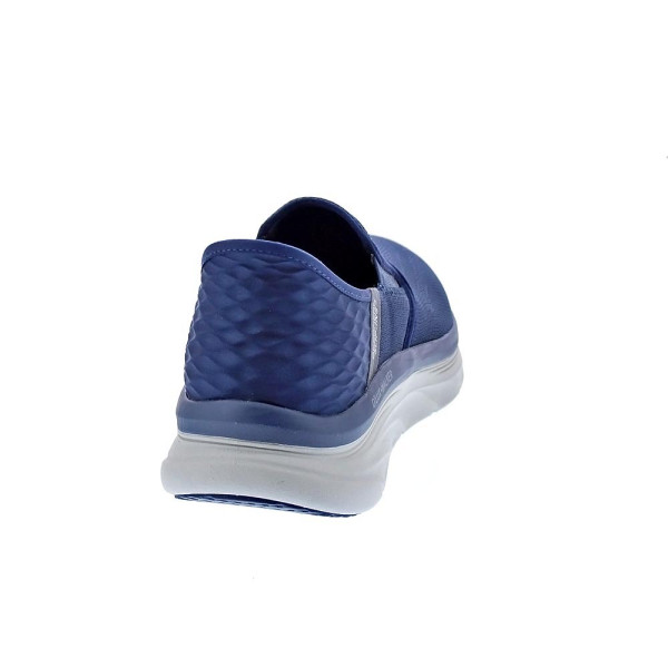 Mocasines Skechers zapatos Hombre modelo Slip-ins D Lux Walker Azul 
