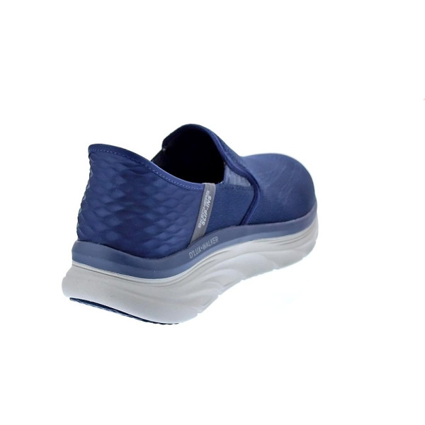 Mocasines Skechers zapatos Hombre modelo Slip-ins D Lux Walker Azul 