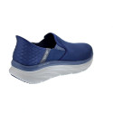 Mocasines Skechers zapatos Hombre modelo Slip-ins D Lux Walker Azul 