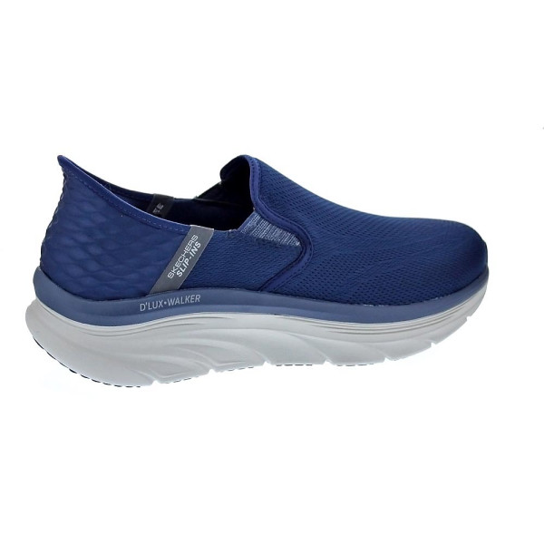 Mocasines Skechers zapatos Hombre modelo Slip-ins D Lux Walker Azul 