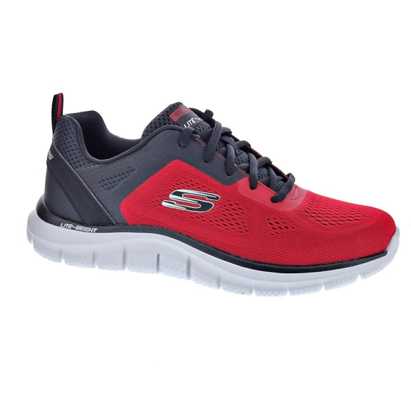 Zapatillas Skechers zapatos Hombre modelo Track Ripkent Rojo Cordón