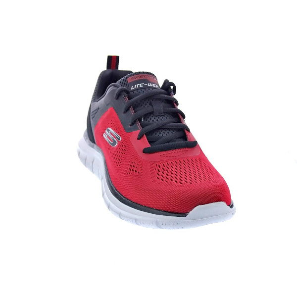 Zapatillas Skechers zapatos Hombre modelo Track Ripkent Rojo Cordón