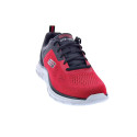 Zapatillas Skechers zapatos Hombre modelo Track Ripkent Rojo Cordón