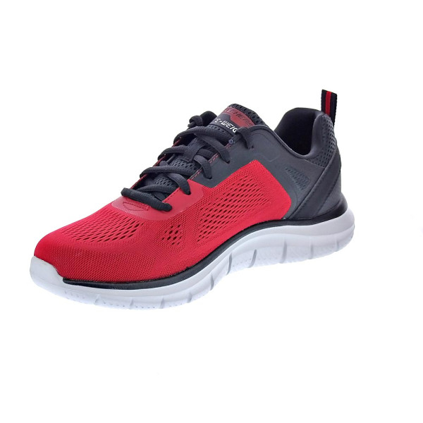 Zapatillas Skechers zapatos Hombre modelo Track Ripkent Rojo Cordón