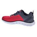 Zapatillas Skechers zapatos Hombre modelo Track Ripkent Rojo Cordón
