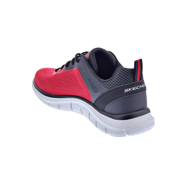 Zapatillas Skechers zapatos Hombre modelo Track Ripkent Rojo Cordón
