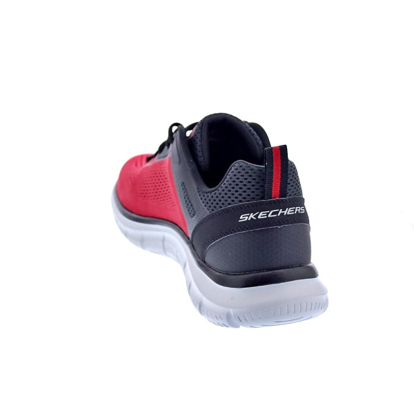 Zapatillas Skechers zapatos Hombre modelo Track Ripkent Rojo Cordón
