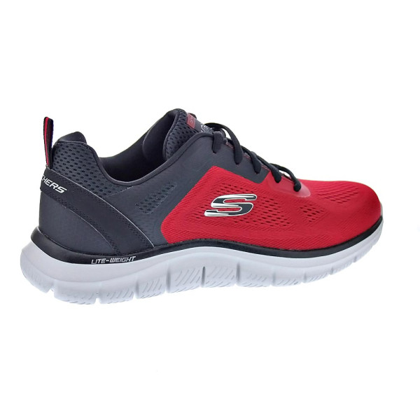 Zapatillas Skechers zapatos Hombre modelo Track Ripkent Rojo Cordón