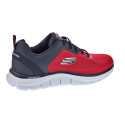 Zapatillas Skechers zapatos Hombre modelo Track Ripkent Rojo Cordón