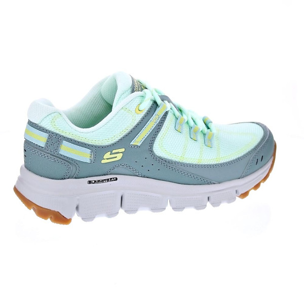 Zapatillas Skechers zapatos Mujer modelo Summits At Gris Cordón
