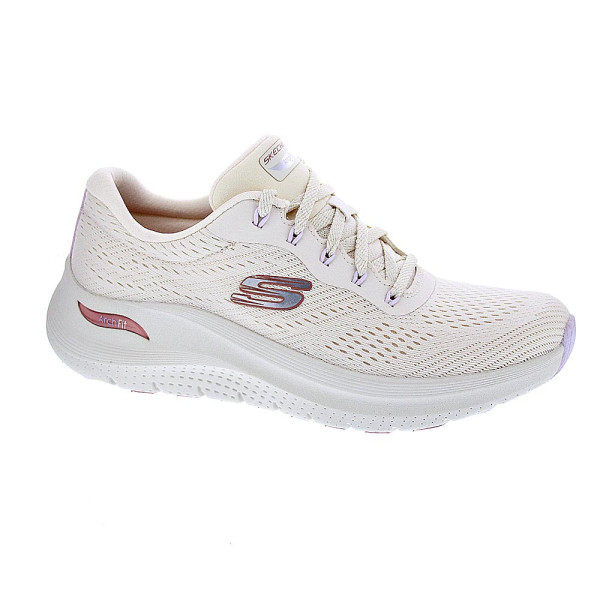Zapatillas Skechers zapatos Mujer modelo Arch Fit 2.0 Rosa Cordón