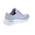 Zapatillas Skechers zapatos Mujer modelo Arch Fit 2.0 Gris Cordón