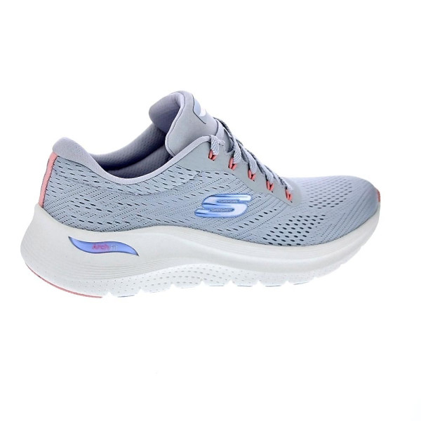 Zapatillas Skechers zapatos Mujer modelo Arch Fit 2.0 Gris Cordón