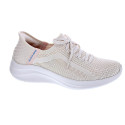 Zapatillas Skechers zapatos Mujer modelo Slip-ins Ultra Flex Blanco Cordón