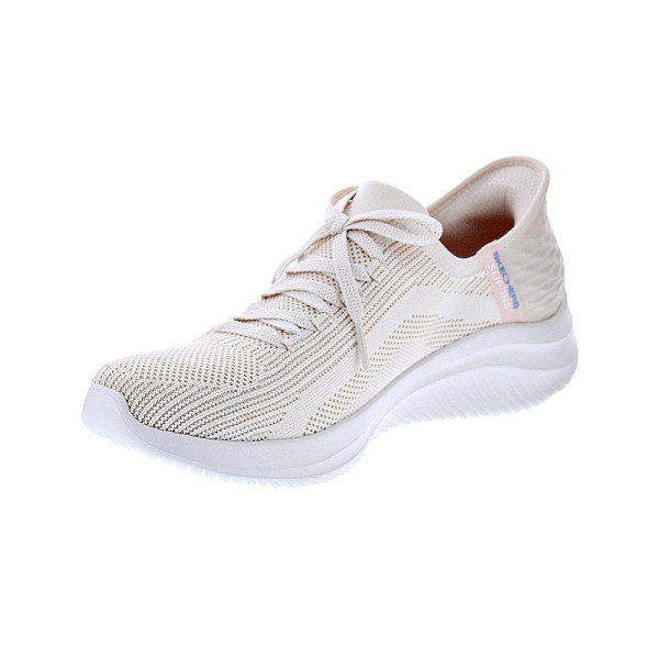 Zapatillas Skechers zapatos Mujer modelo Slip-ins Ultra Flex Blanco Cordón
