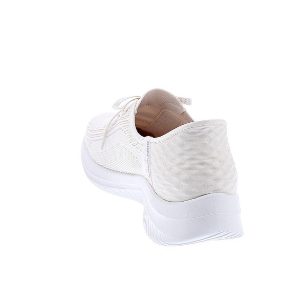 Zapatillas Skechers zapatos Mujer modelo Slip-ins Ultra Flex Blanco Cordón