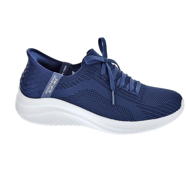 Zapatillas Skechers zapatos Mujer modelo Slip-ins Ultra Flex 3.0 Azul Cordón