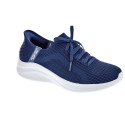 Zapatillas Skechers zapatos Mujer modelo Slip-ins Ultra Flex 3.0 Azul Cordón