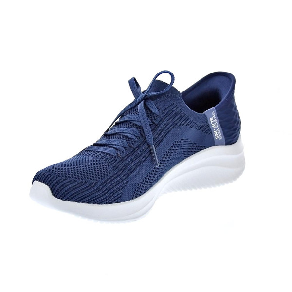 Zapatillas Skechers zapatos Mujer modelo Slip-ins Ultra Flex 3.0 Azul Cordón