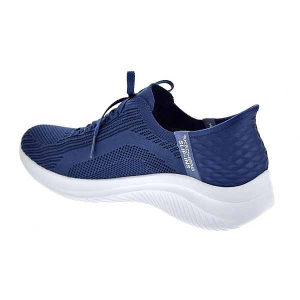 Zapatillas Skechers zapatos Mujer modelo Slip-ins Ultra Flex 3.0 Azul Cordón
