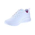 Zapatillas Skechers zapatos Mujer modelo Uno Lite Blanco Cordón