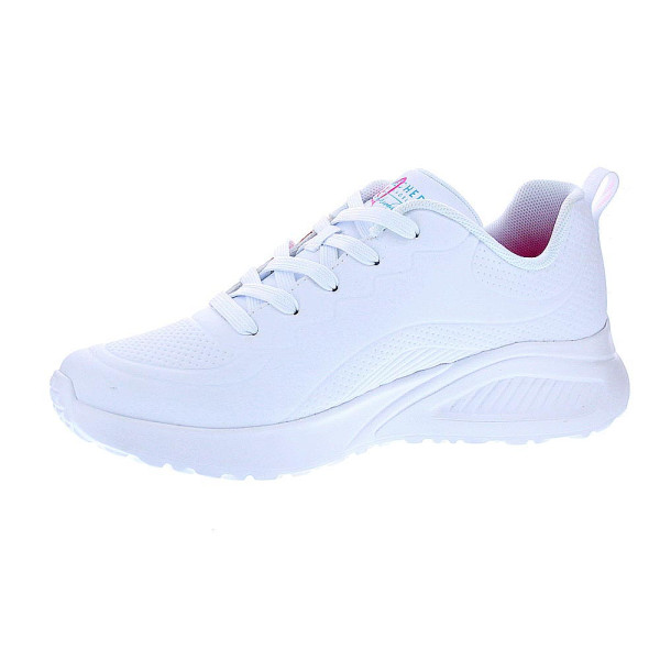 Zapatillas Skechers zapatos Mujer modelo Uno Lite Blanco Cordón