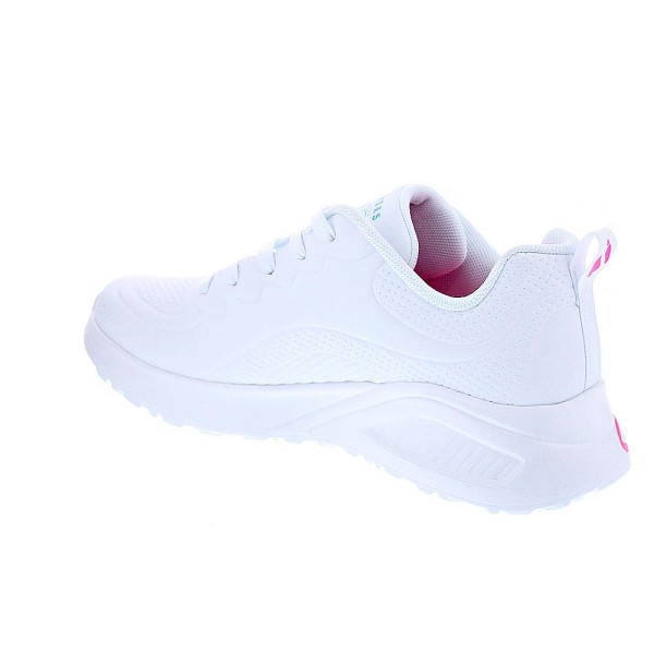 Zapatillas Skechers zapatos Mujer modelo Uno Lite Blanco Cordón