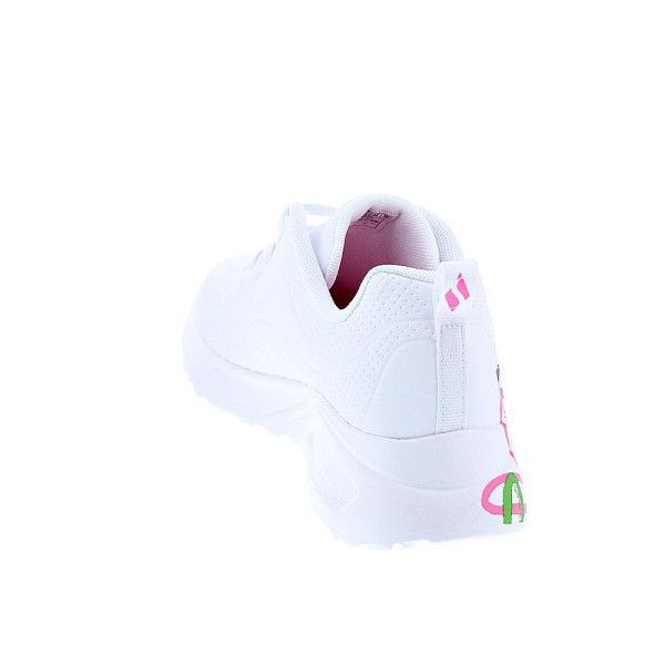 Zapatillas Skechers zapatos Mujer modelo Uno Lite Blanco Cordón