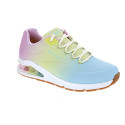 Zapatillas Skechers zapatos Mujer modelo Uno 2 Color Multicolor Cordón