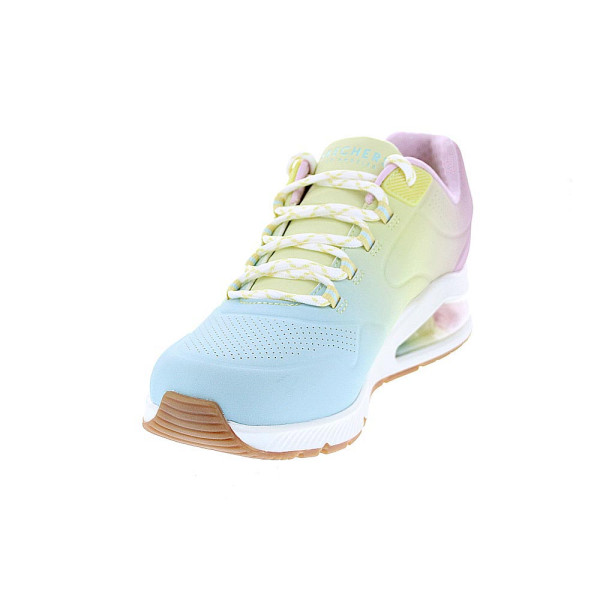 Zapatillas Skechers zapatos Mujer modelo Uno 2 Color Multicolor Cordón