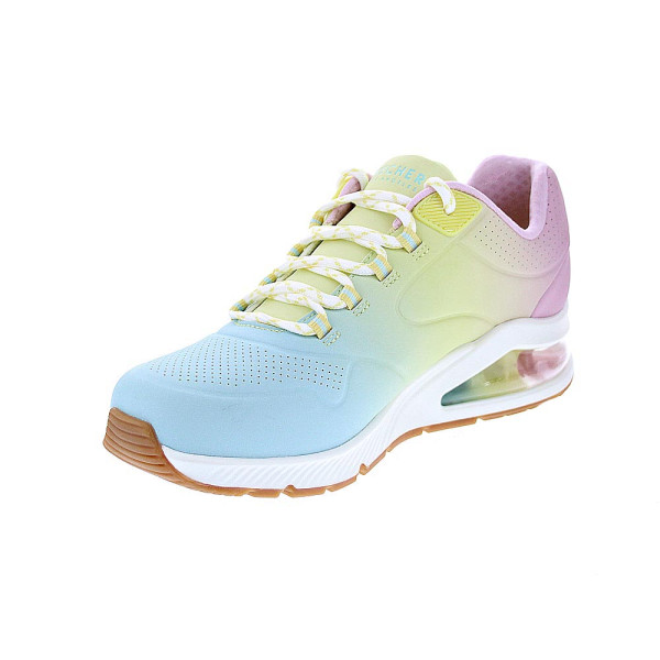 Zapatillas Skechers zapatos Mujer modelo Uno 2 Color Multicolor Cordón