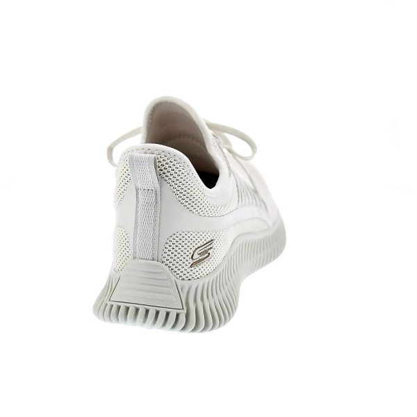 Zapatillas Skechers zapatos Mujer modelo Bobs Geo Beige Cordón