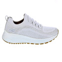 Zapatillas Skechers zapatos Mujer modelo Bobs Sparrow Blanco Elástico